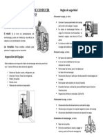 Seguridad en El Manejo Del Montacargas