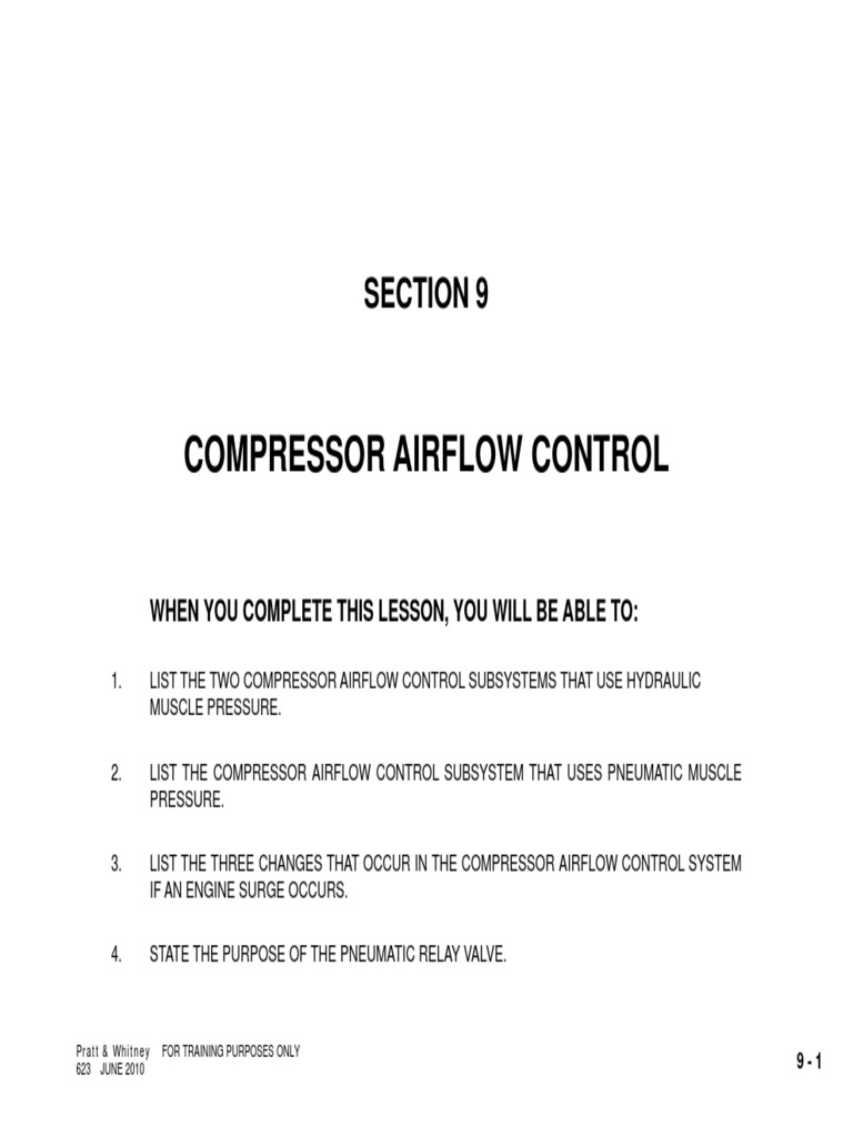 62309 Compressor Airflow Control PDF Actuator Valve