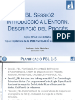 Sessio2 - PBL Introducció A L'entorn. Descripció Del Procés