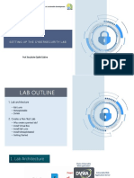 LAB 1 - (Setting Up The Cubersecurity Lab)