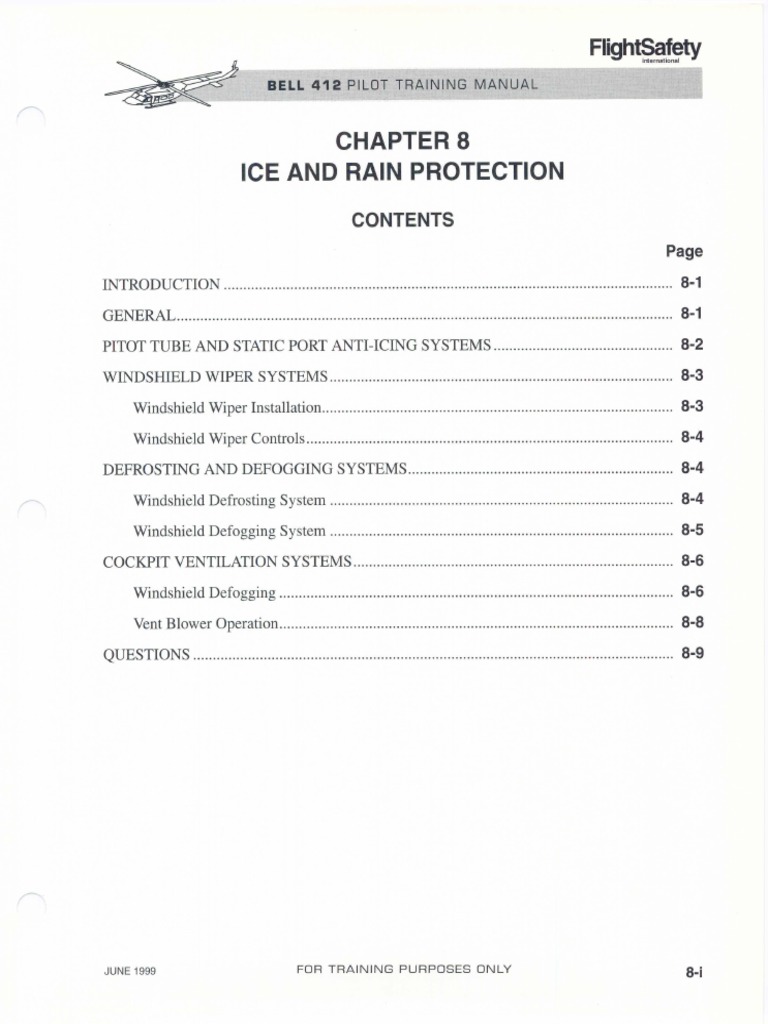 8 Ice and Rain Protection PDF