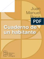 Cuaderno de Un Habitante