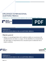 Tema 3.1 Metodología Básica de La Auditoría Médica - Preparación