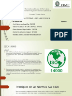 Actividad 1. ISO 14000 y NOM 18