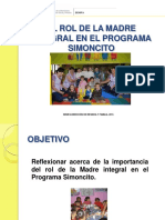 IMPORTANCIA DEL ROL DE LA MADRE INTEGRAL Original 15 Taller