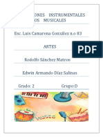 Agrupaciones Instrumentales y Generos Musicales