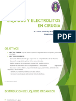 Liquidos y Electrolitos en Cirugia