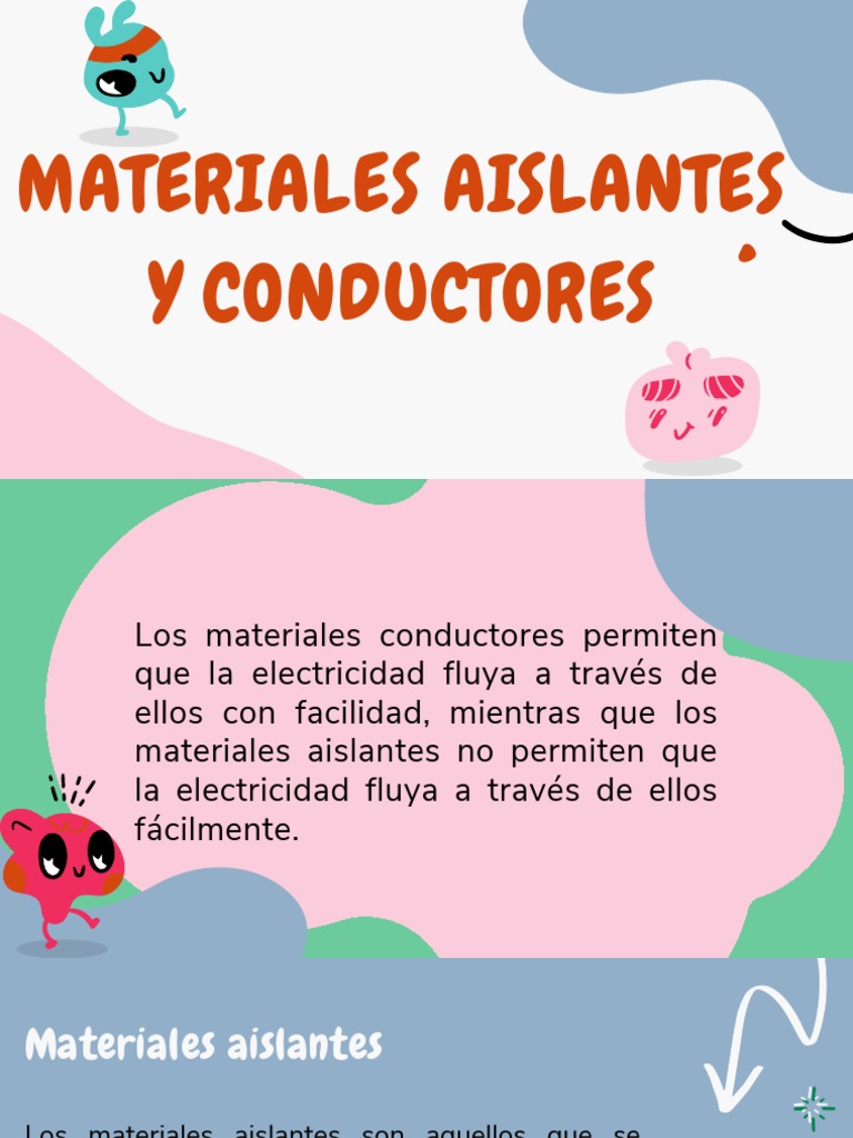 Materiales Aislantes y Conductores | PDF