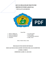 Globalisasi Ekonomi Dan Bisnis Internasional