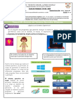 TEMA8 1ER GRADO I BIMESTRE Entorno Del Sistema Operativo Windows