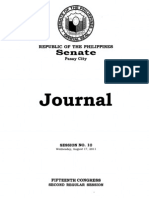 Journal: Senat:e