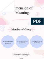 Group 2 Pragmasemantics - Dimension