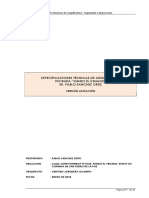 ING-FEV - ET-ARQ - 01 - Especificaciones Técnicas