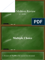 Math Midterm Review