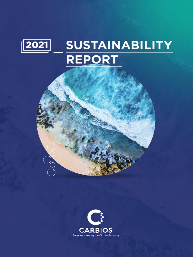 CARBIOS 2021 Sustainability Report | PDF | Sustainability | Recycling