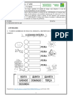 Aula 2 Matemática 1º Ano Atividade para Imprimir 1