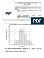 Kunci Jawaban Soal Statistik