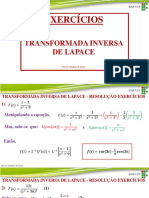 A3.3 - Exercícios - Transformada Inversa de Lapace