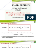 A3.1 - Apresentação - Transformada de Laplace