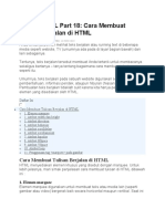 Belajar HTML Part 18