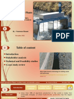 Hydropower Feasibility Project