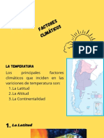 Factores Climáticos