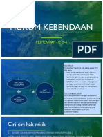 Hukum Kebendaan Pertemuan Ke 3-4