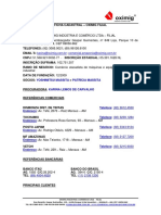 Ficha Cadastral - Filial