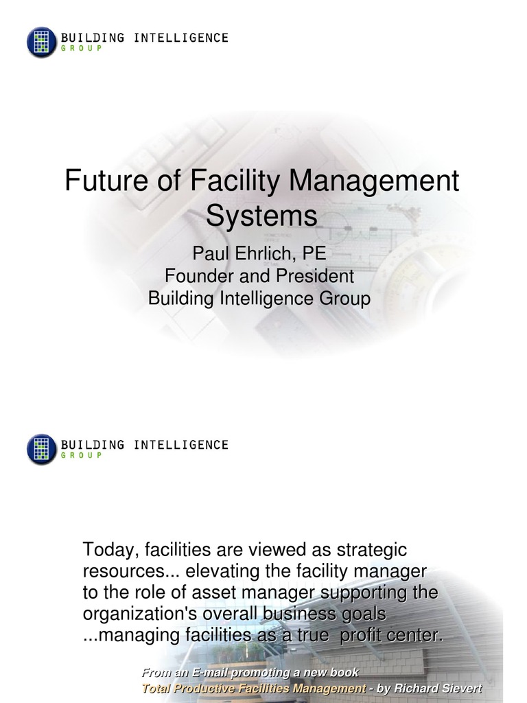 Future Trends in Facility Management | PDF | Technology & Engineering