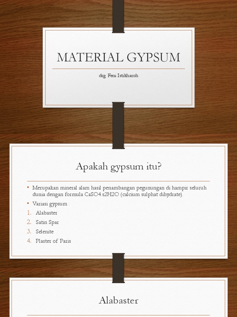 Material Gypsum | PDF | Plaster | Gypsum