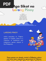 Larong Pinoy Group 1