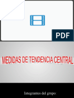 Medidas de Tendencia Central