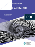 RFBR Managing Material Risk