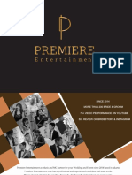 Premiere Pricelist 2022