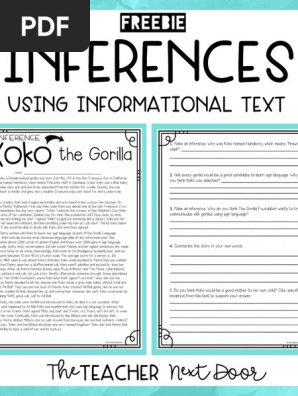 Inferences - Koko the Gorilla