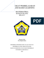 Perangkat Pembelajaran Problem Based Learning Matematika: Bangun Ruang Kelas 5