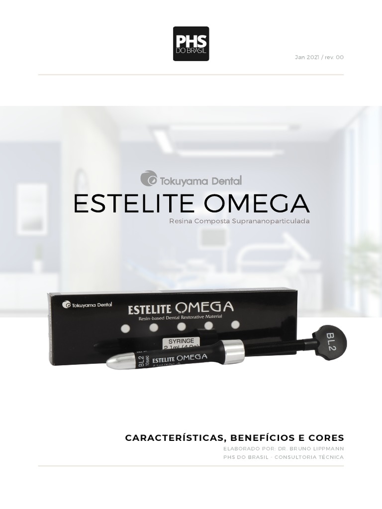 Estelite Omega Caracteristicas Beneficios e Cores PDF