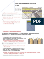 EJERCICIOS - SUPERPOSICIÓN DE ESTRATOS y RESUMEN