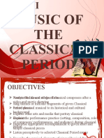 Music Classical Period Quarter 2