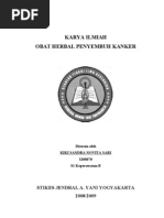 Download Obat Herbal Penyembuh Kanker by Friska Danastri SN64926261 doc pdf
