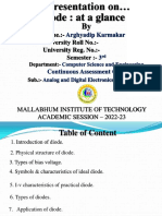 Diode at A Glance