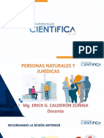 Personas Naturales y Jurídicas - Semana 6 - Ecz