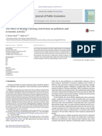 Viard (2015) The Effect of Beijings Driving Restrictions On Pollution and Economic Activity