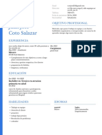 CV Juan Jose Coto Salazar