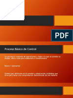 Proceso Basico de Control, Principios de Control