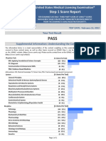 STEP1 Sample Pass Report 2022