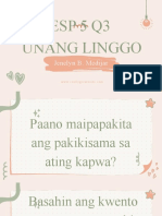 Esp 5 q3 Unang Linggo