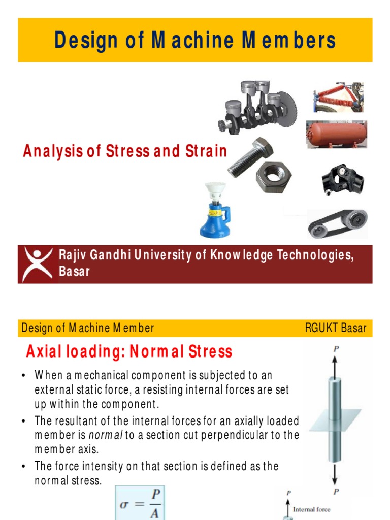 Bending Strain Analysis in Machine Design | PDF | Bending | Stress ...
