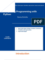 Computing Programming With Python (W2)