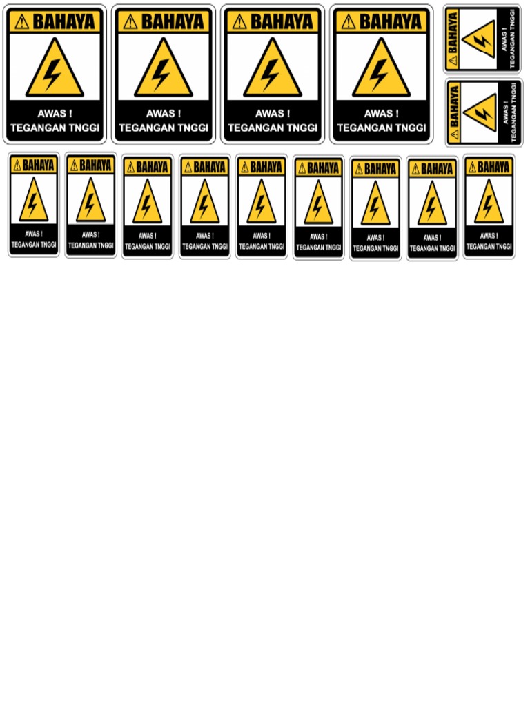 Safety Sign PDF